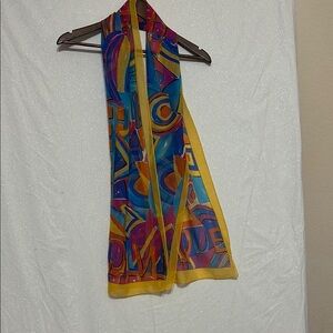 Abstract Multicolor Scarf
